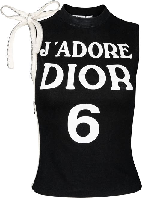 dior sleeveless top